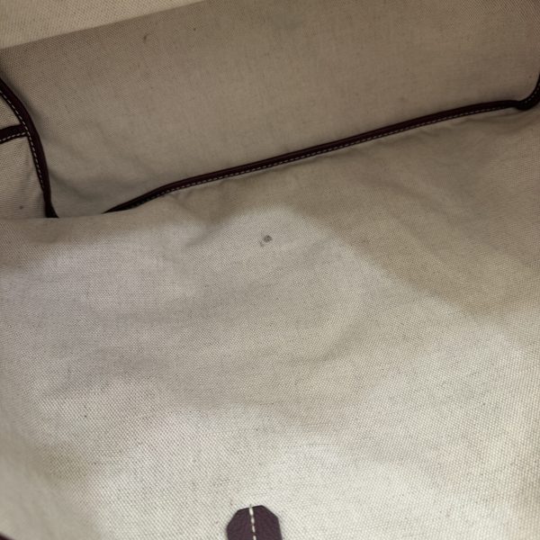 Goyard Goyardine Saint Louis PM Burgundy