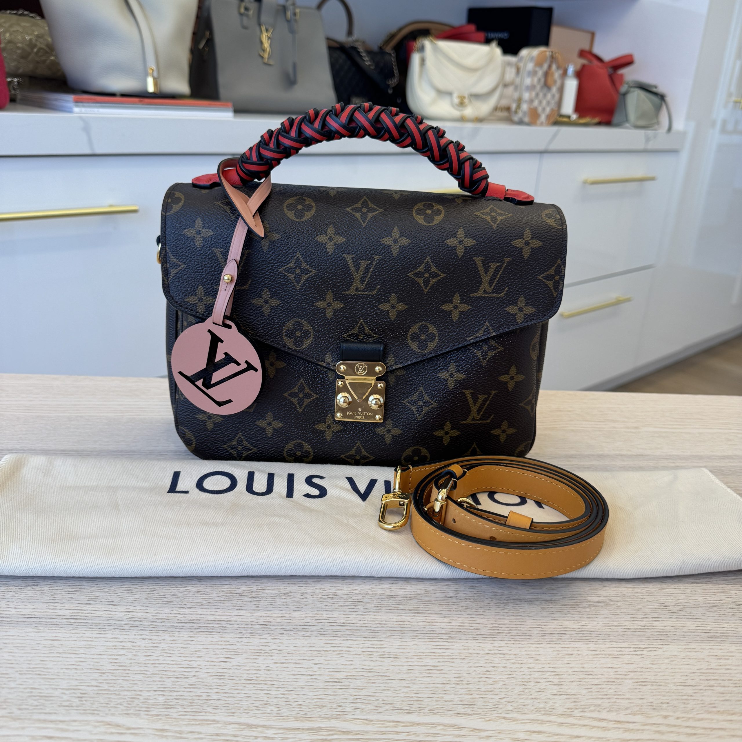 Braided pochette metis outlet
