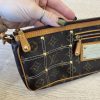 Louis Vuitton Monogram Riveting Pochette Accessories + Key Ring