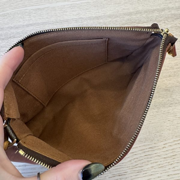 Louis Vuitton Monogram Riveting Pochette Accessories + Key Ring