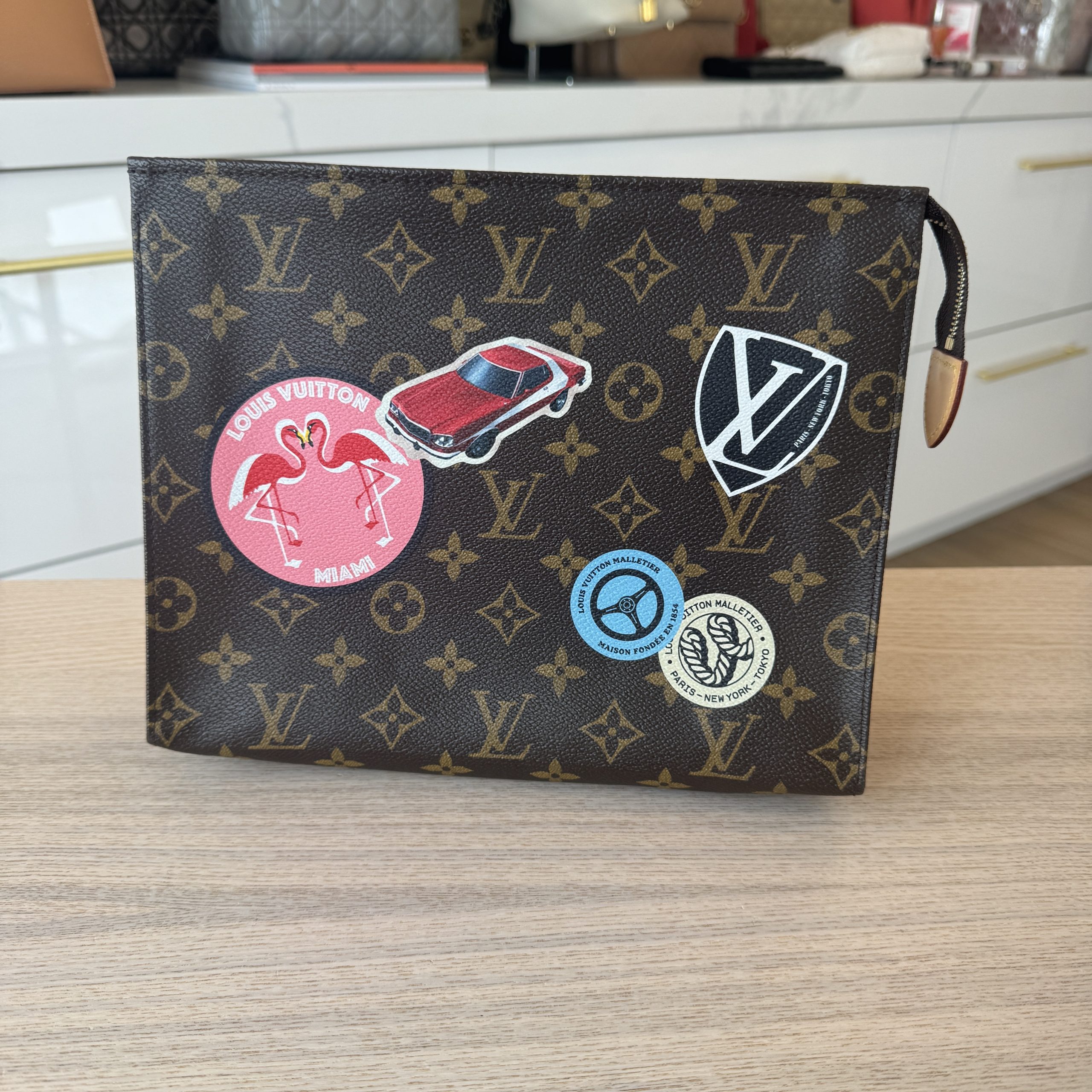 Louis Vuitton Monogram World Tour Toiletry 26