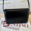 Valentino Garavani Rockstud23 Foldover Top Shoulder Bag