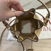 Valentino Garavani Beige VLogo Mini Bucket Bag