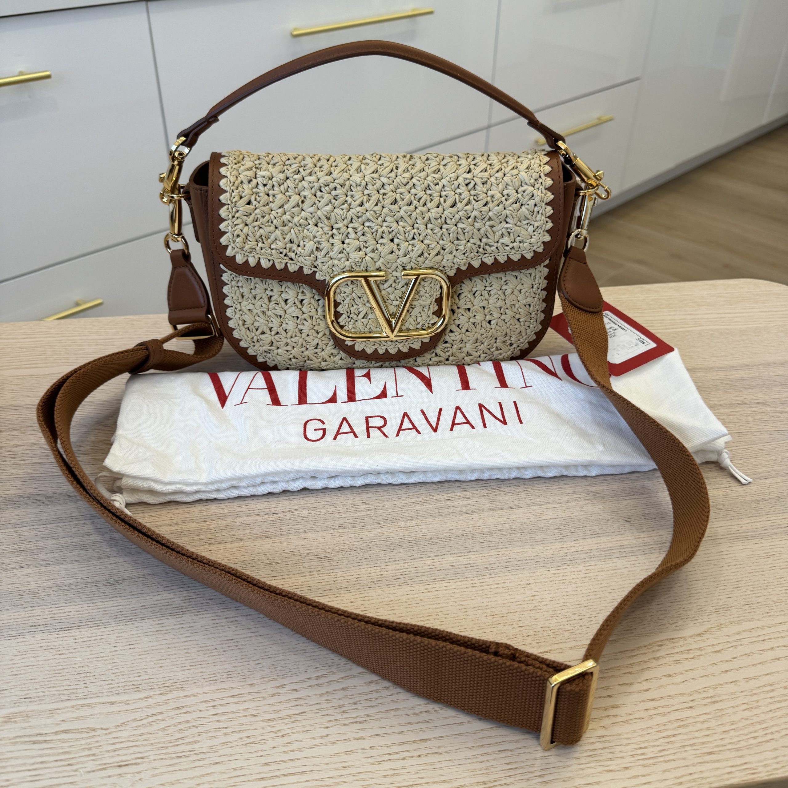 Valentino Garavani Alltime Interwoven Shoulder Bag