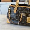 Louis Vuitton Limited Edition Monogram Canvas Riveting Bag