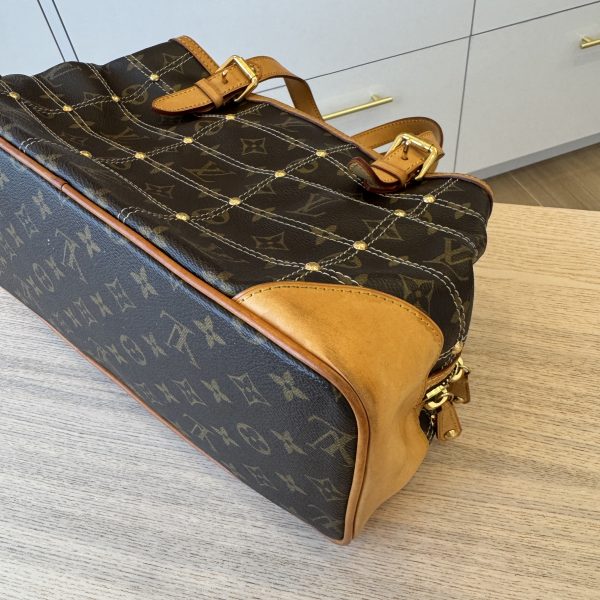 Louis Vuitton Limited Edition Monogram Canvas Riveting Bag