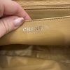 Chanel Washed Lambskin Quilted Jumbo Single Flap Bijoux Chain Ivory