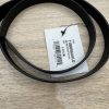 Saint Laurent Crystal Square Buckle Belt Black 36/90