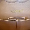 Chanel Pink Quilted Jersey Coco Printed Medium Double Flap Bag