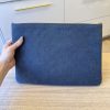 Chanel Deauville Pouch Denim Large