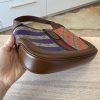 Gucci Jackie 1961 Geometric Print Small Shoulder Bag GG Supreme