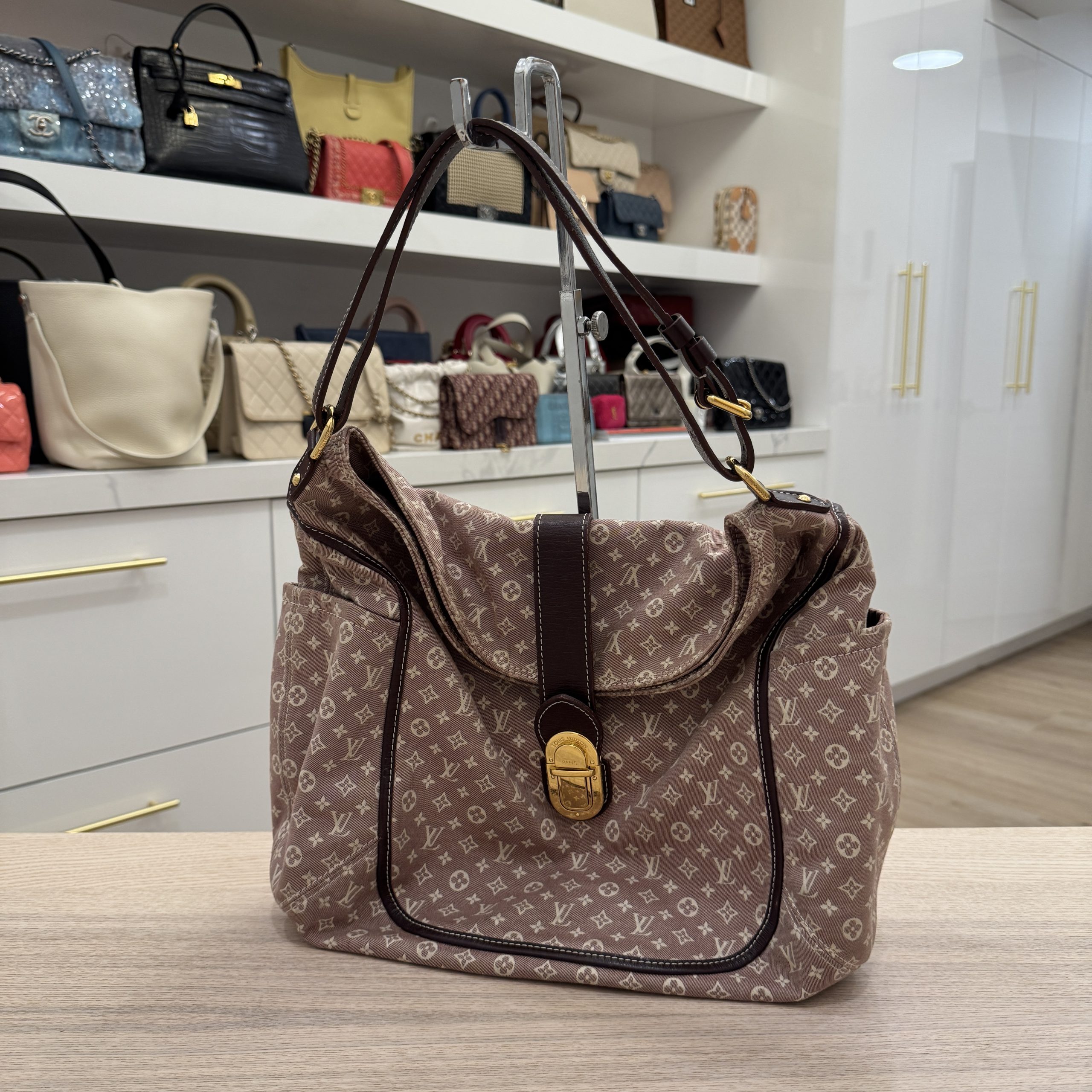 Louis Vuitton Romance Handbag Monogram Idylle