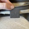 Gucci Grey Leather Pebbled Leather Greenwich Medium Shoulder Bag Grey