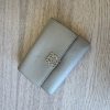 Loewe Anagram Small Vertical Wallet in Pebble Grained Calfskin