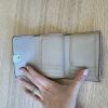Loewe Anagram Small Vertical Wallet in Pebble Grained Calfskin