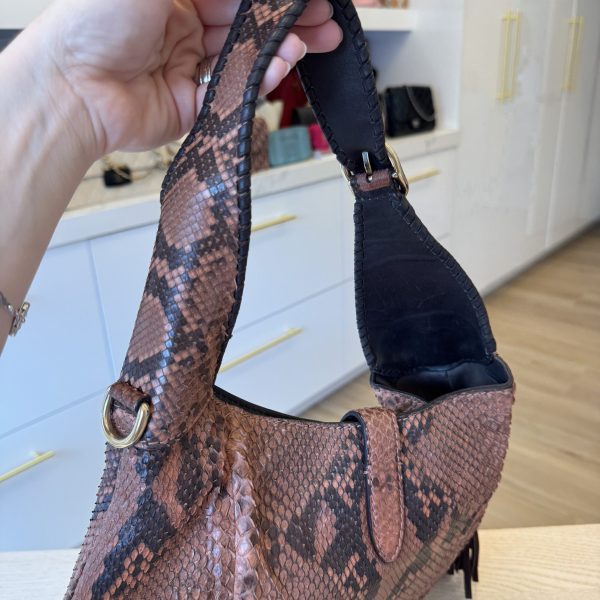 Gucci Large Python New Jackie Bag