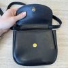 Saint Laurent (YSL) Smooth Calfskin Classic Monogram Small Kaia Satchel Black