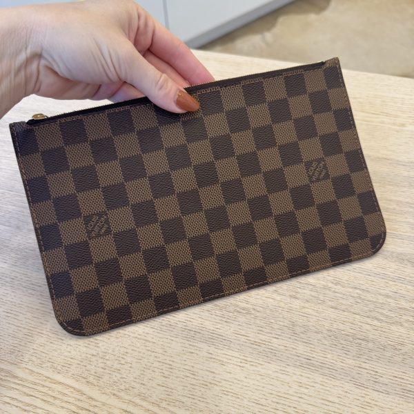 Louis Vuitton Damier Ebene Neverfull Pochette MM/GM