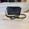 Louis Vuitton Monogram Pallas Uniformes Crossbody Black