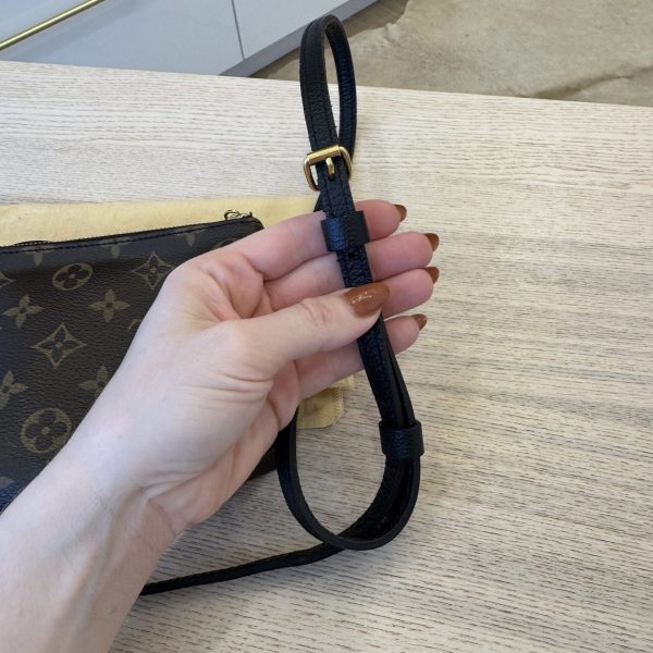 Louis Vuitton Monogram Pallas Uniformes Crossbody Black