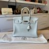 Hermes Togo Birkin 35 Gris Perle Silver Hardware