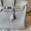 Hermes Togo Birkin 35 Gris Perle Silver Hardware