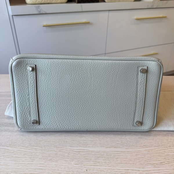 Hermes Togo Birkin 35 Gris Perle Silver Hardware