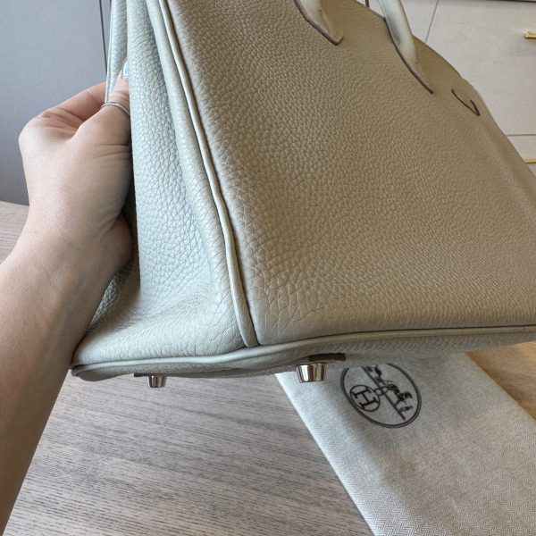 Hermes Togo Birkin 35 Gris Perle Silver Hardware