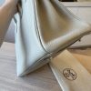 Hermes Togo Birkin 35 Gris Perle Silver Hardware