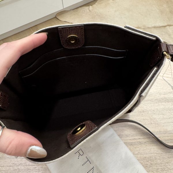 Stella McCartney Logo Embroidered Shoulder Bag