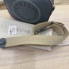 Stella McCartney Leather Logo Camera Bag Blue with Studded Strap