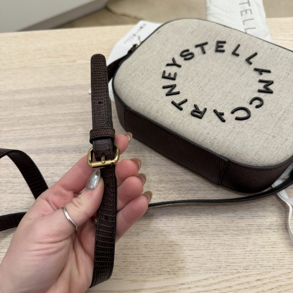 Stella McCartney Canvas Logo Camera Bag
