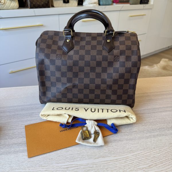 Louis Vuitton Damier Ebene Speedy 30 NM