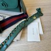 Louis Vuitton Azalea Calfskin Web Monochrome Mini Horsebit 1955 Chain Shoulder Bag Emerald