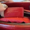 Christian Dior Patent Medium Lady Dior Gold Hardware Silver Hardware