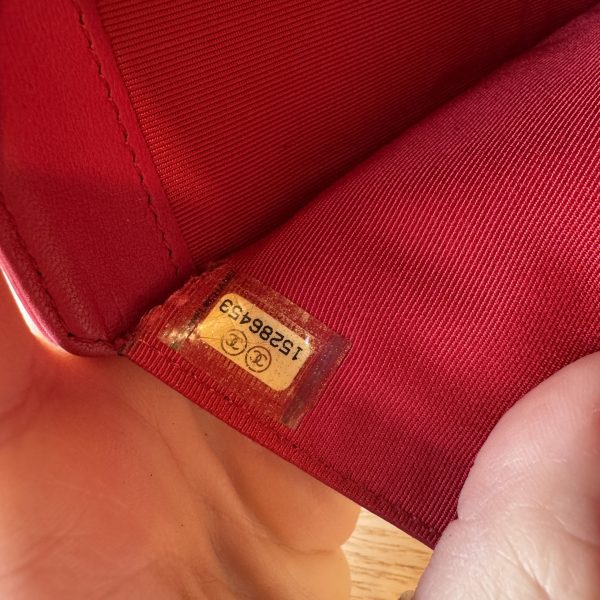 Chanel L-Yen Wallet Quilted Lambskin Pink Silver Hardware