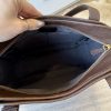 Fendi Zucca Vitello Artic Medium Shopping Tote Tobacco Castagna