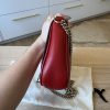 Gucci Disco Soho Red Chain Cross Body Handbag