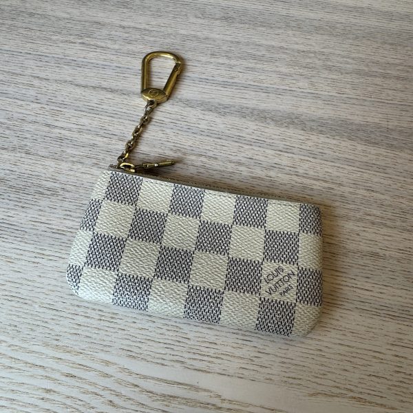 Louis Vuitton Damier Azur Key Pouch Cles