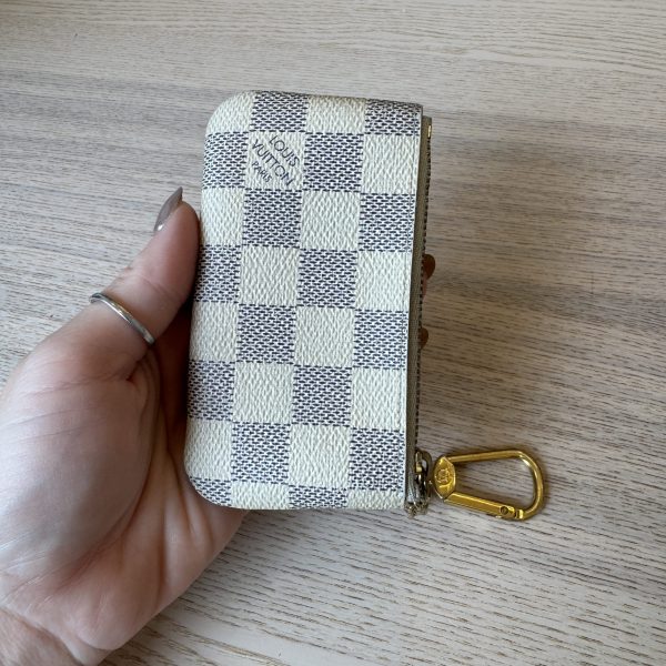Louis Vuitton Damier Azur Key Pouch Cles