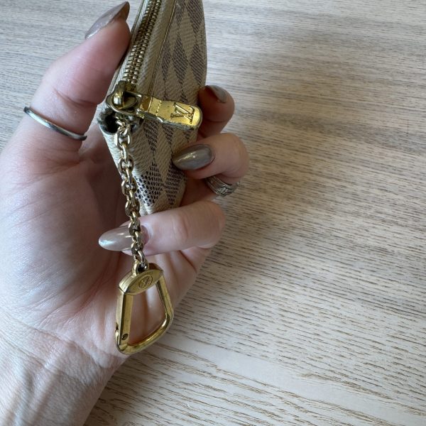 Louis Vuitton Damier Azur Key Pouch Cles