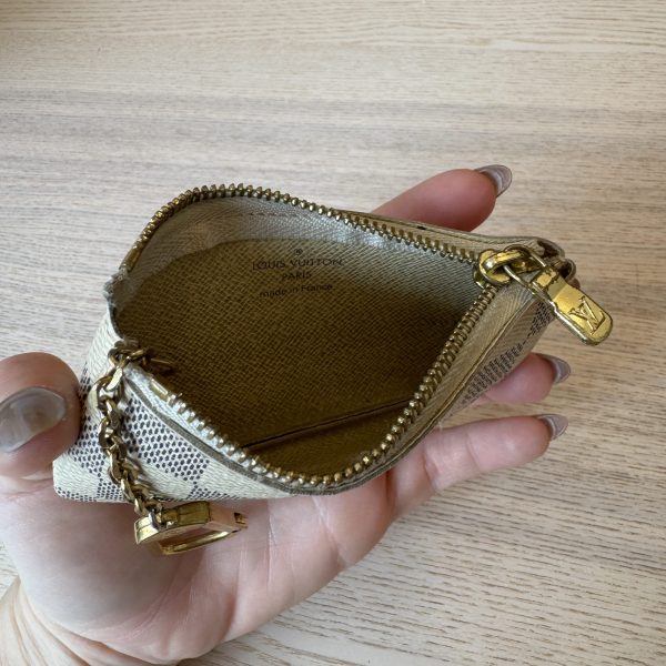 Louis Vuitton Damier Azur Key Pouch Cles