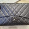 Chanel Lambskin Quilted Jumbo Single Flap