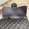 Chanel Lambskin Quilted Jumbo Single Flap