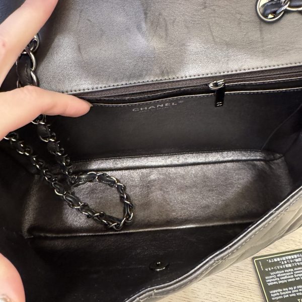 Chanel Lambskin Quilted Jumbo Single Flap