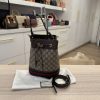 Gucci Ophidia Bucket Bag GG Coated Canvas Small