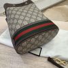 Gucci Ophidia Bucket Bag GG Coated Canvas Small