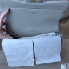 Chanel Lambskin Quilted Jumbo Double Flap Grey Gold Hardware