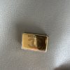 Chanel Lambskin Quilted Jumbo Double Flap Grey Gold Hardware