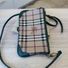 Burberry Small Haymarket Check Shoulder Bag